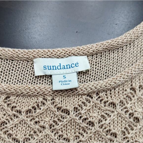 Sundance Linen Aura Sweet Sweater - Picture 3 of 5